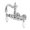 Kingston Brass CA1004T1 3-3/8" Tub Wall Mount Clawfoot Tub Faucet, Polished Chrome CA1004T1 - alternate 1